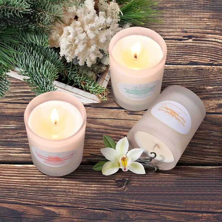 Help sleep cushioning candle aromatherapy for relax and home decorative