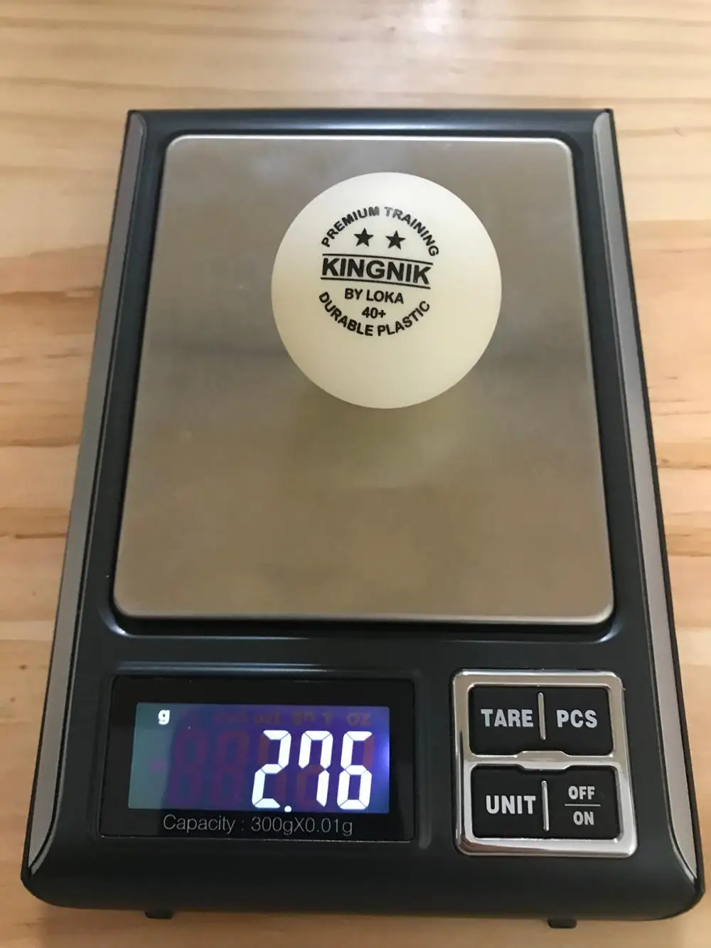 
French version KINGNIK 2star premium training 40+ white plastic table tennis ball (Real high quality ) 