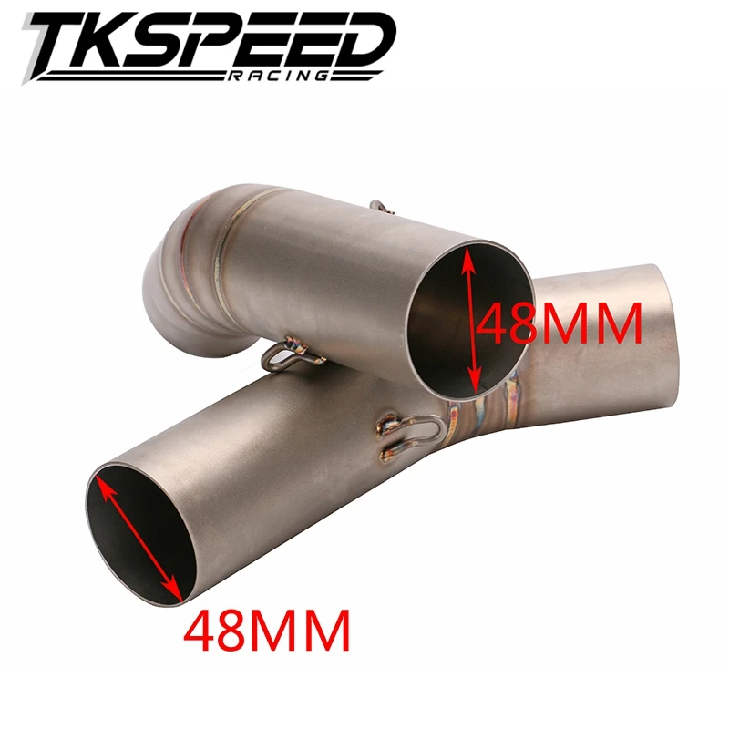 
muffler exhaust motorcycle pipe Mid Pipe Connect Pipe for for Ducati 848 