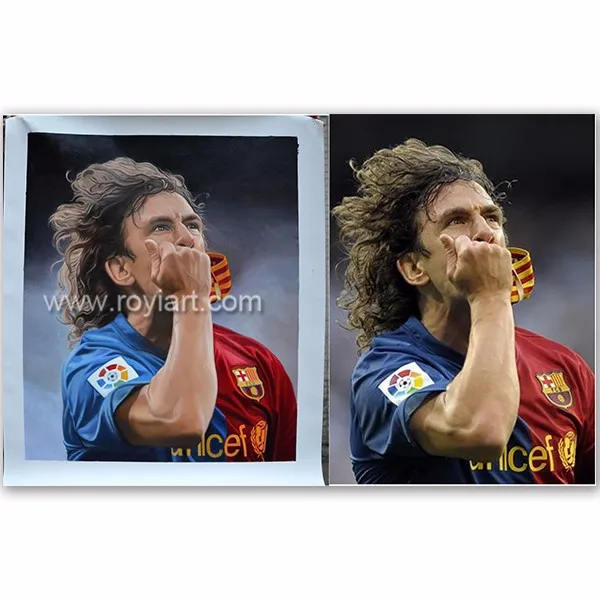 Custom Wall Art Realistic Portrait Like Oil Painting from Photo