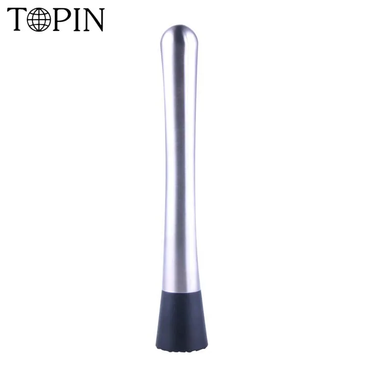 2021 Amazon Hot sell Professional Bartender Bar Accessories  High Quality stainless steel cocktail bar muddler Pestle