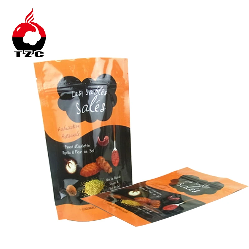 keep fresh custom vacuum meats and beef stand up pouch food grade packaging bag