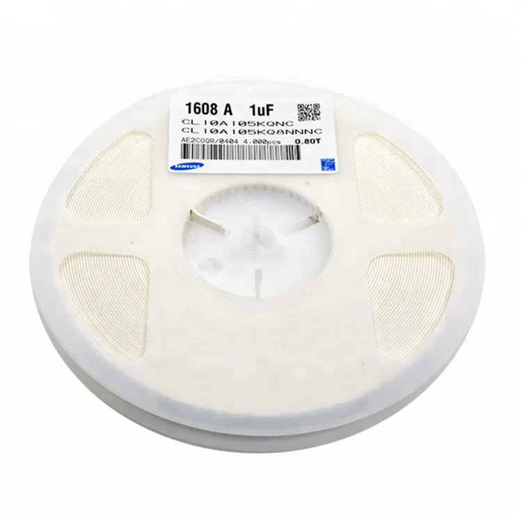Высокое качество SMD конденсатор 0603 X5R 105 К 6,3 В 1 мкФ 10% CL10A105KQ8NNNC