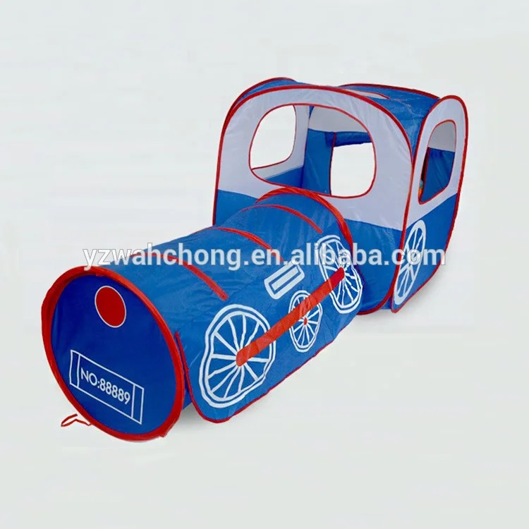 Big Yellow School Bus Pop Up Kids Playing Bus Tent