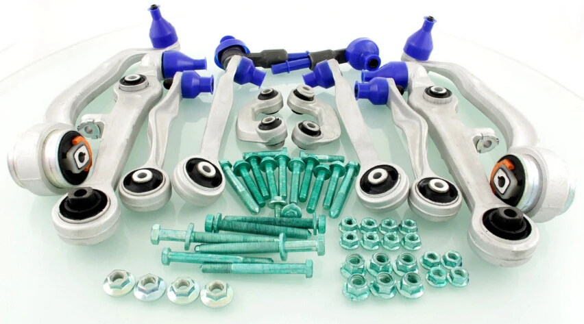 Front Suspension Control Arms With Track Rod Ends Links Kit For A6 C6 OE 4F0498998 4E0411317C 4B0419811Q
