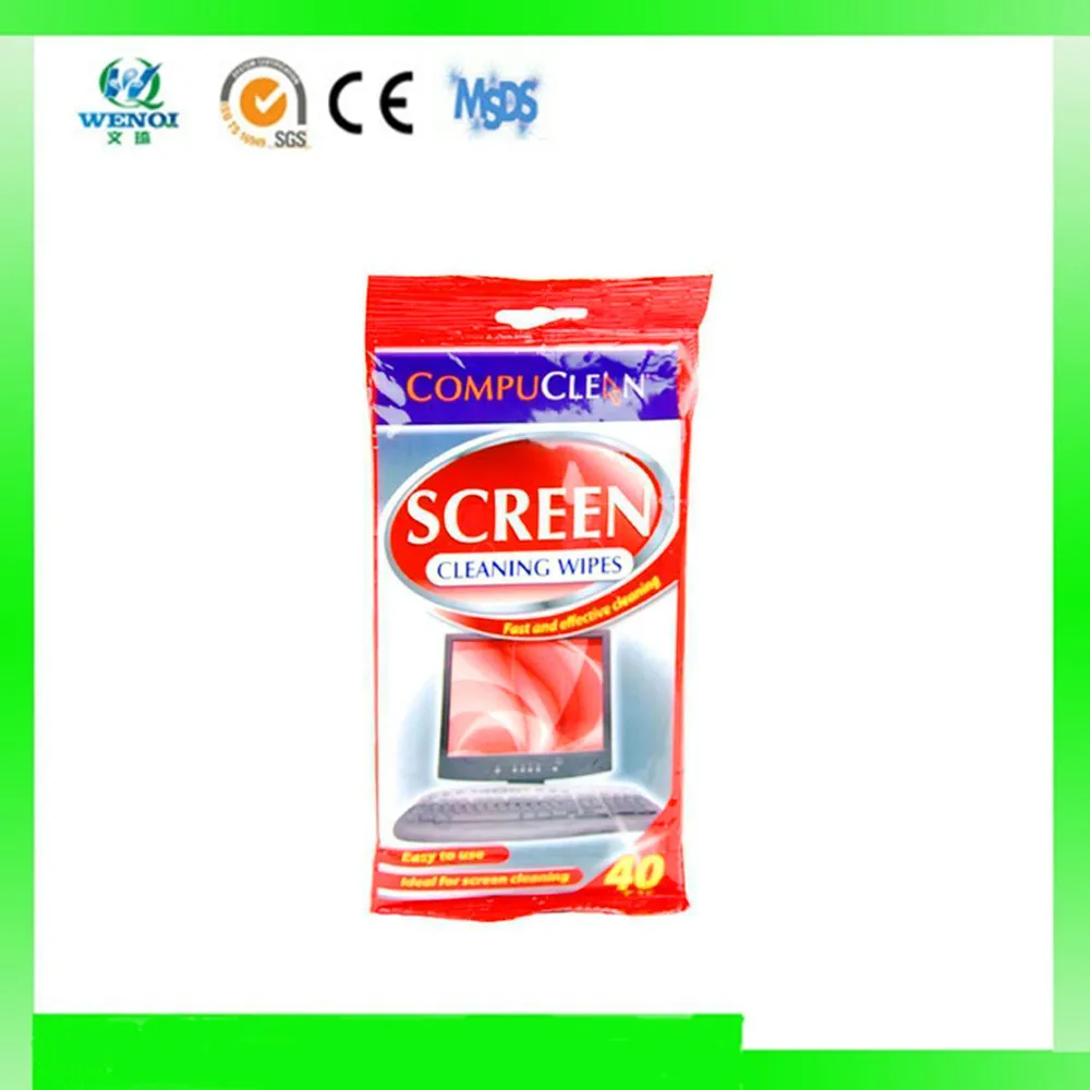 cleaning laptop wipe