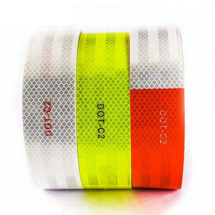 Производители пвх ретро клей DOT C2 светоотражающая лента безопасности для автомобиля