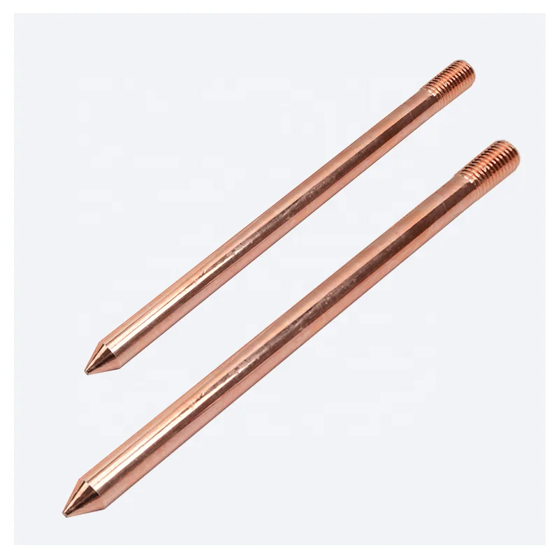 Earthing And Lightning Protection System Copper bonded earth Rod,Copper clad steel rod,Ground rods
