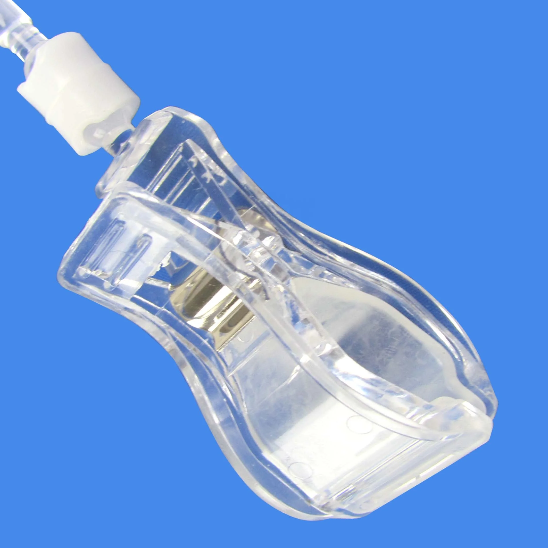 Supermarket flexible pop card sign holder display clipay clip