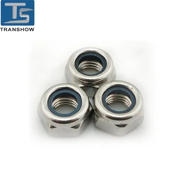 Высококачественная нержавеющая сталь 304 ,DIN985, M14 нейлоновая фиксирующая гайка