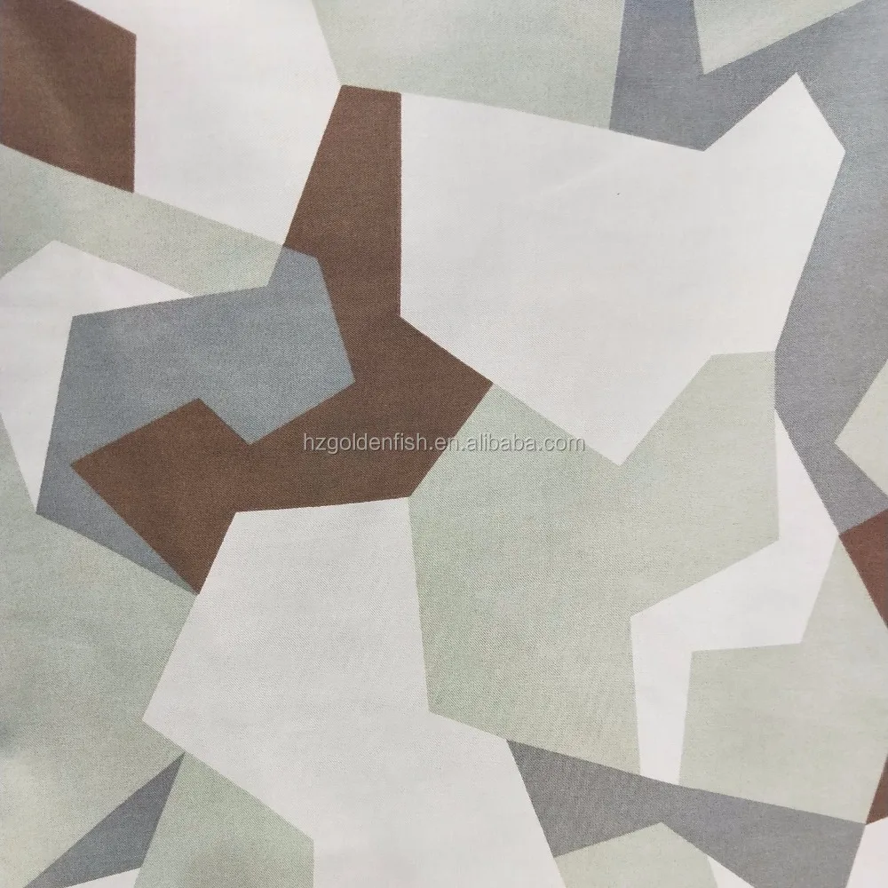 Professional  Military IRR FR Nylon Lightweight Waterproof Coating Nylon Camouflage fabric for Sleeping Bag