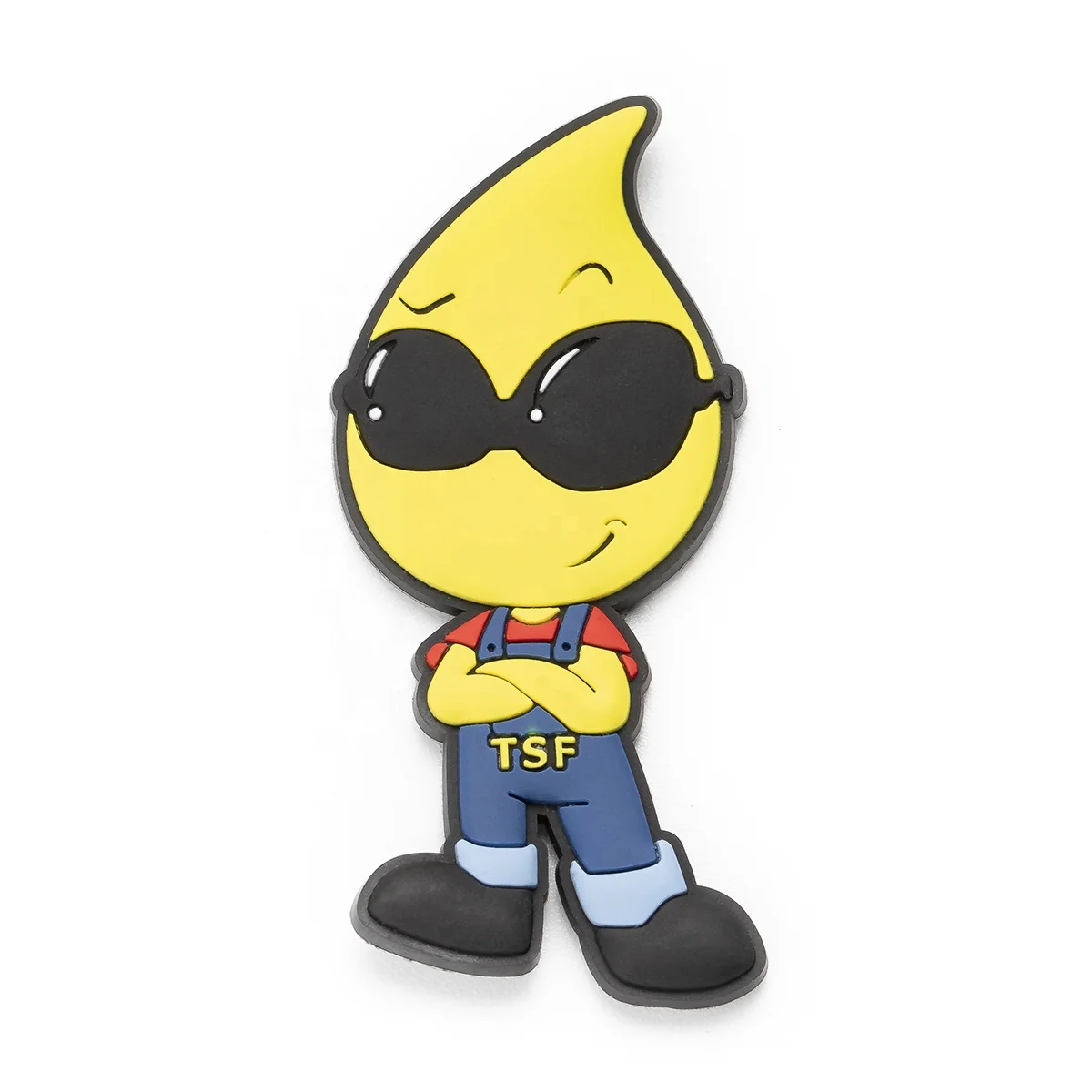 Wholesale factory cartoon custom made design cheap rubber PVC fridge magnet