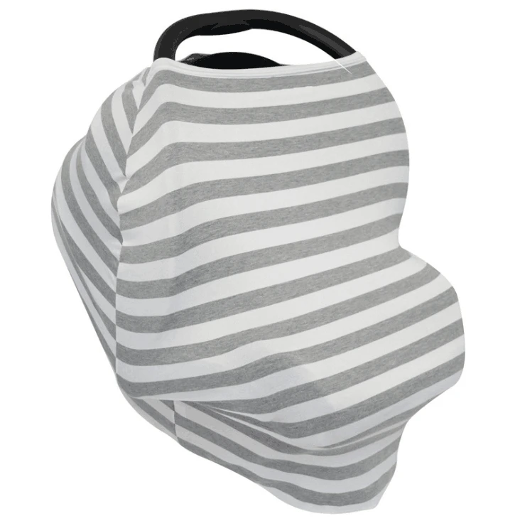 Фабрика органический хлопок дышащий кормящих шарф прикрыть фартук для грудного вскармливания и Автокресло Обложка для ребенка