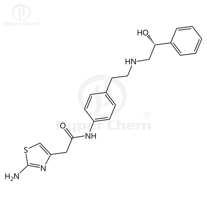 
High quality API CAS 223673-61-8 Mirabegron powder 