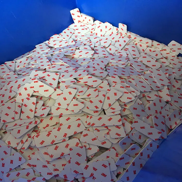 Сделанный на заказ квадратный белый очень липкий задний клей EVA пена двусторонняя клейкая лента