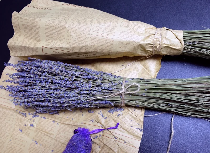 Natural plat handmade DIY high quality dryflower lavender flowers for wedding decor