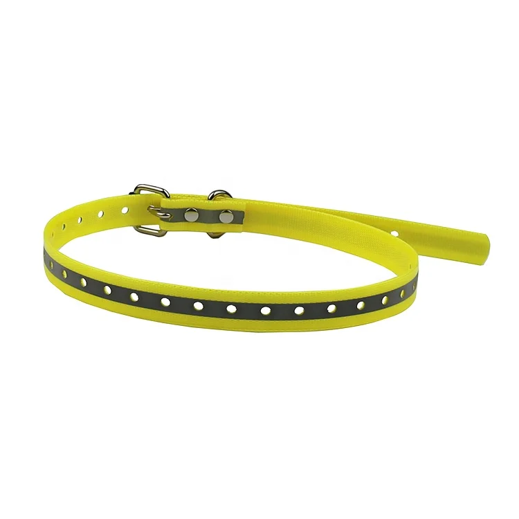 3/4 inch Pet trainer Replacement Reflective TPU training Dog Collar for PET998DB PET998DBB