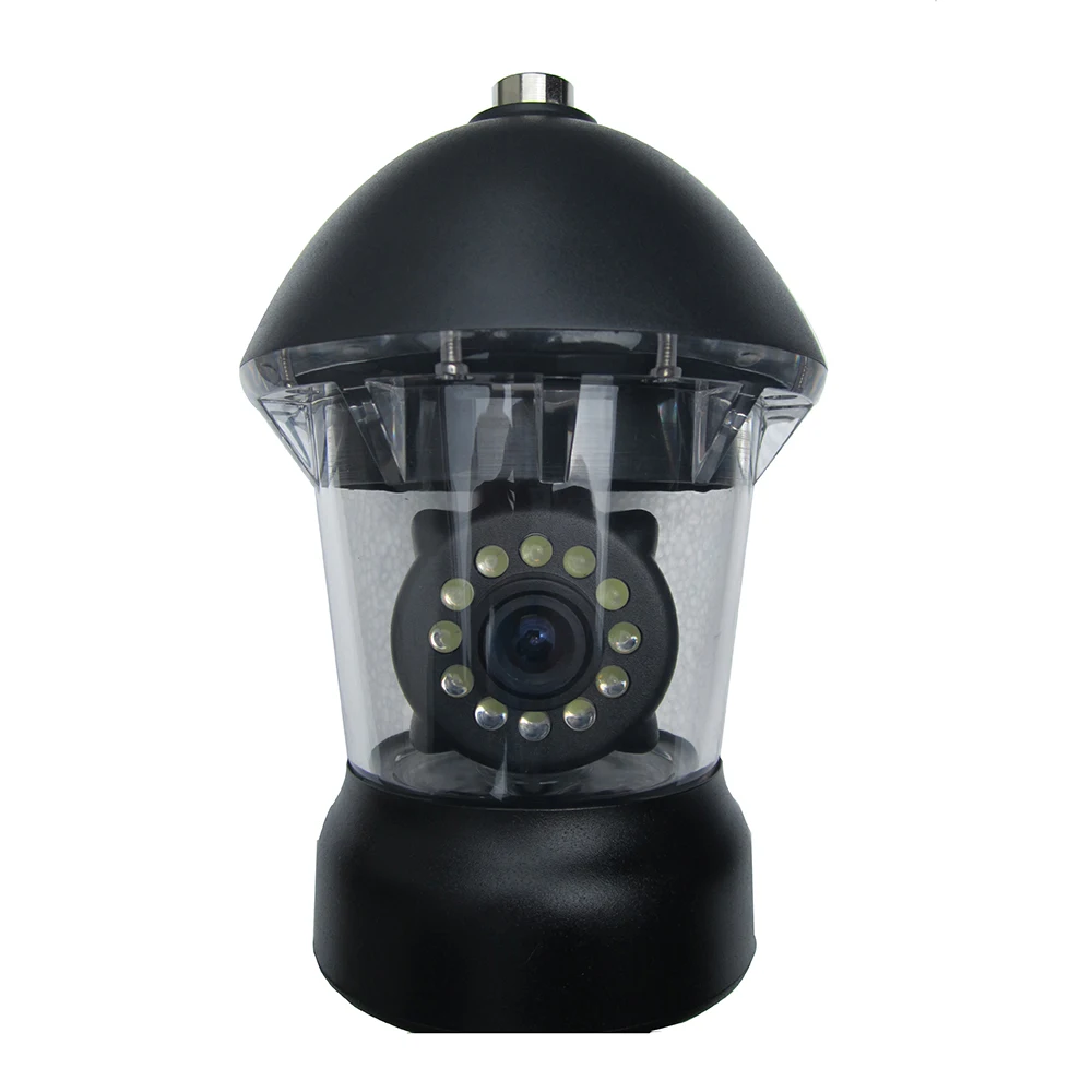 360 Degree Rotation Underwater Fishing Camera 20m Cable 7 inch Monitor With 12PCS White LED Used For Ice/Sea/River Fishing