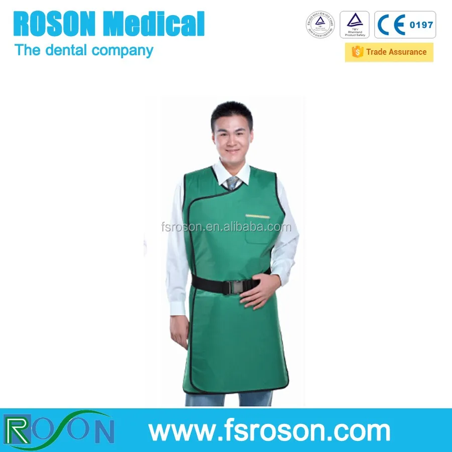 Lead Rubber Jacket Dental Lead apron for X-ray operator.Lead Coat apron, X-ray protective apron