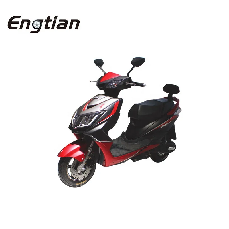 Best Fashion Design 1000W 60V Adults Lithium Battery Mobility Electric Scooter Moped for Sale
