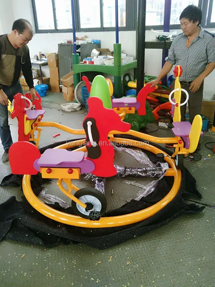 YL-ZM001 new merry go round,play zone, swivel chair ,outdoor children games playground for sale