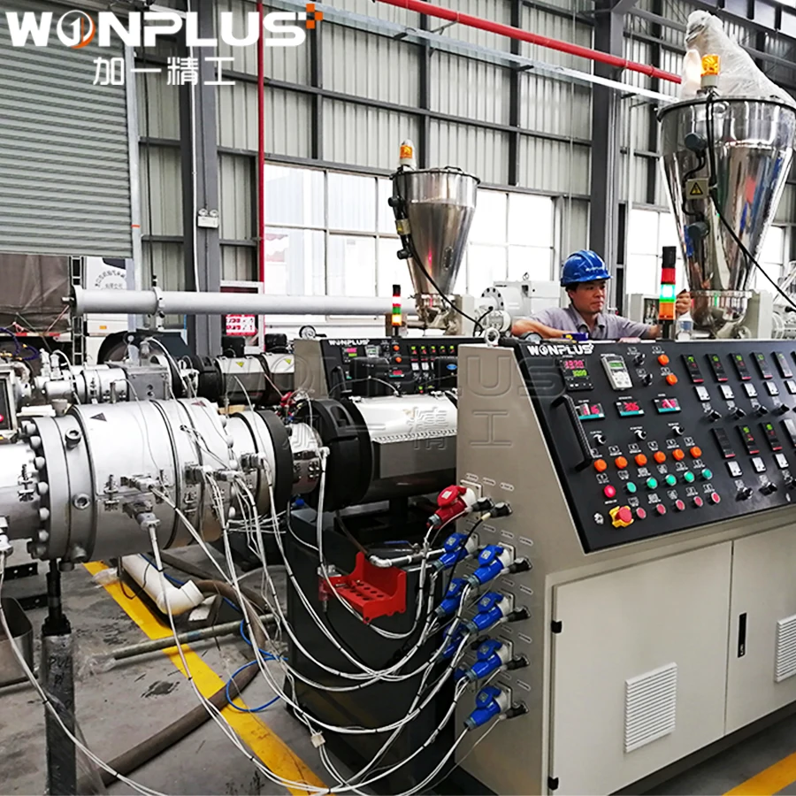 Second hand pvc pipe making machine tube production