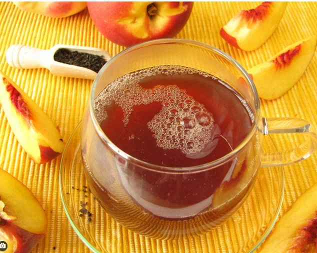 Chinese Dried Rose Flower / Mint /  Peach Black Tea Red Tea