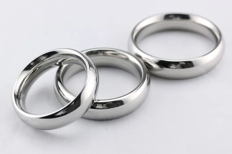 Heavy Exercise For Men Penis Ring Stainless Steel Cock Ring Sex Toys