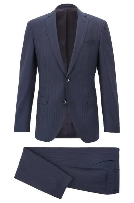 
OEM Service Fashion Men Business Wool Blended Suits 