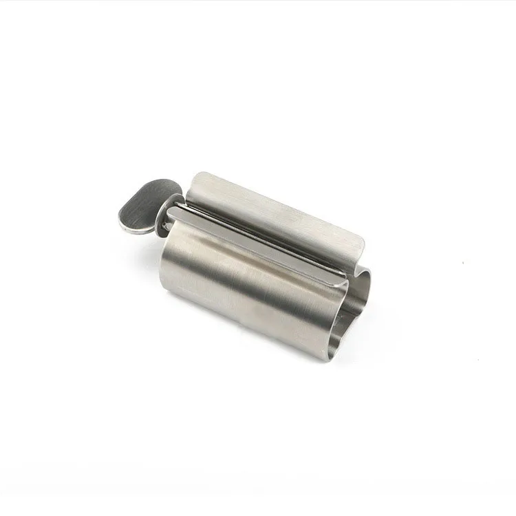 
Factory direct sale 304 Stainless Steel toothpaste squeezer rolling tube cosmetic squeezer toothpaste holder for bathroom 