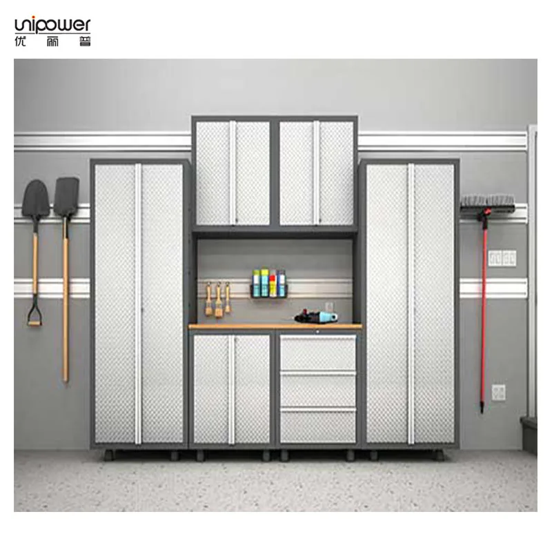 Unipower garage storage system stainless steel 5 drawers metal tool cabinets