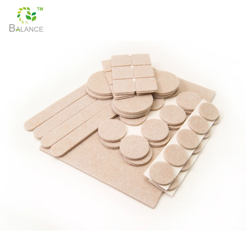 
1' Diameter Premium Felt Furniture Pads Furniture Feet, Protect Your Hardwood Flooring 