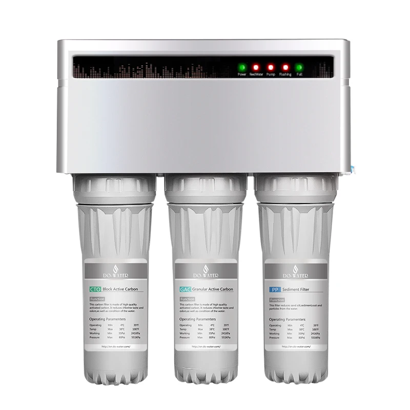 led TDS display manual reverse osmosis water filtration system/filter cartridge made in taiwan