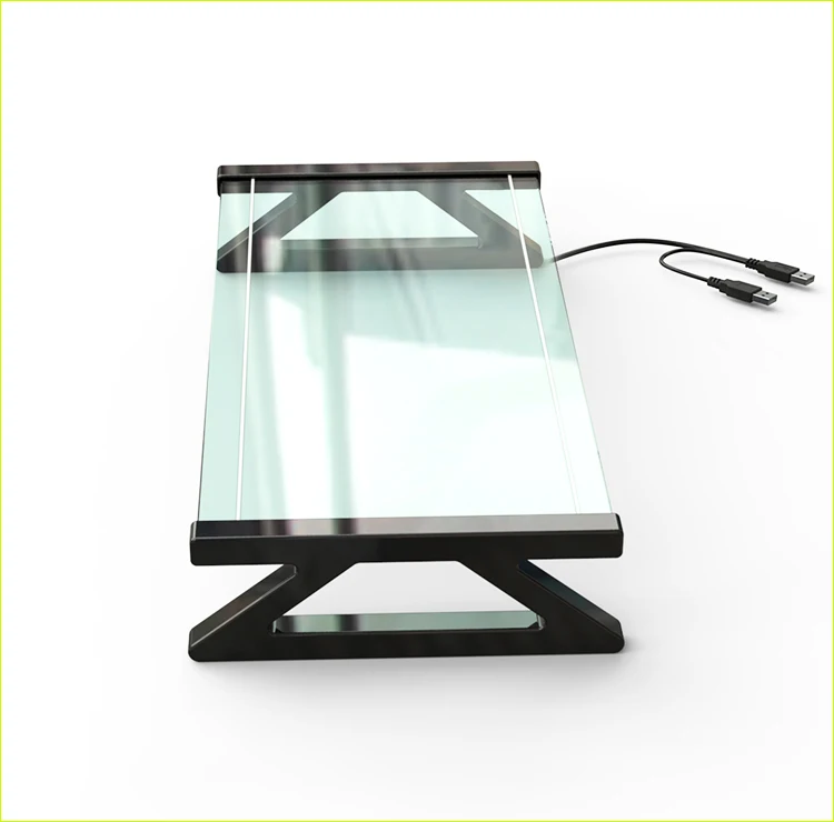 
Laptop Transparent Monitor Stand Screen Holder Phone Holder With Screen Cleaner 