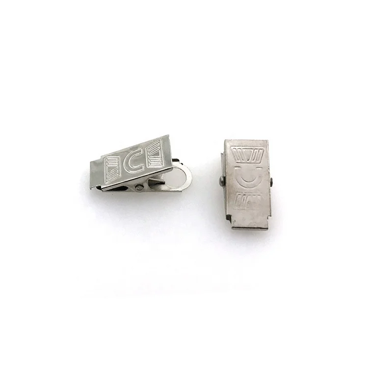 Wholesale Different Sizes Nickel Color Iron Clip Name Tag Clip For Card Holder