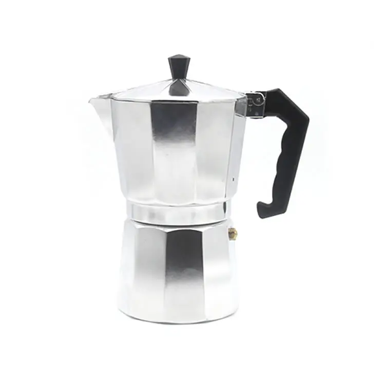 
High quality 1/2/3/6/9/12cups Aluminum Moka espresso Coffee Maker 