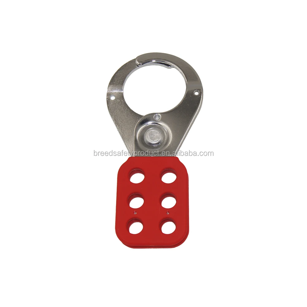 Safety Group Lockout Tagtout Hasps Steel Hasp 1.5' Jaw Diameter