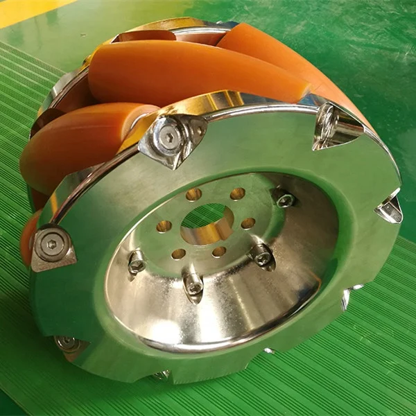 SS order made heavy duty mecanum wheels robot