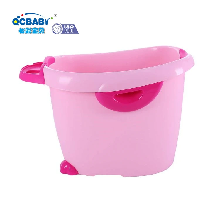 
2018 newest large baby bath tube kids bath tub with support 