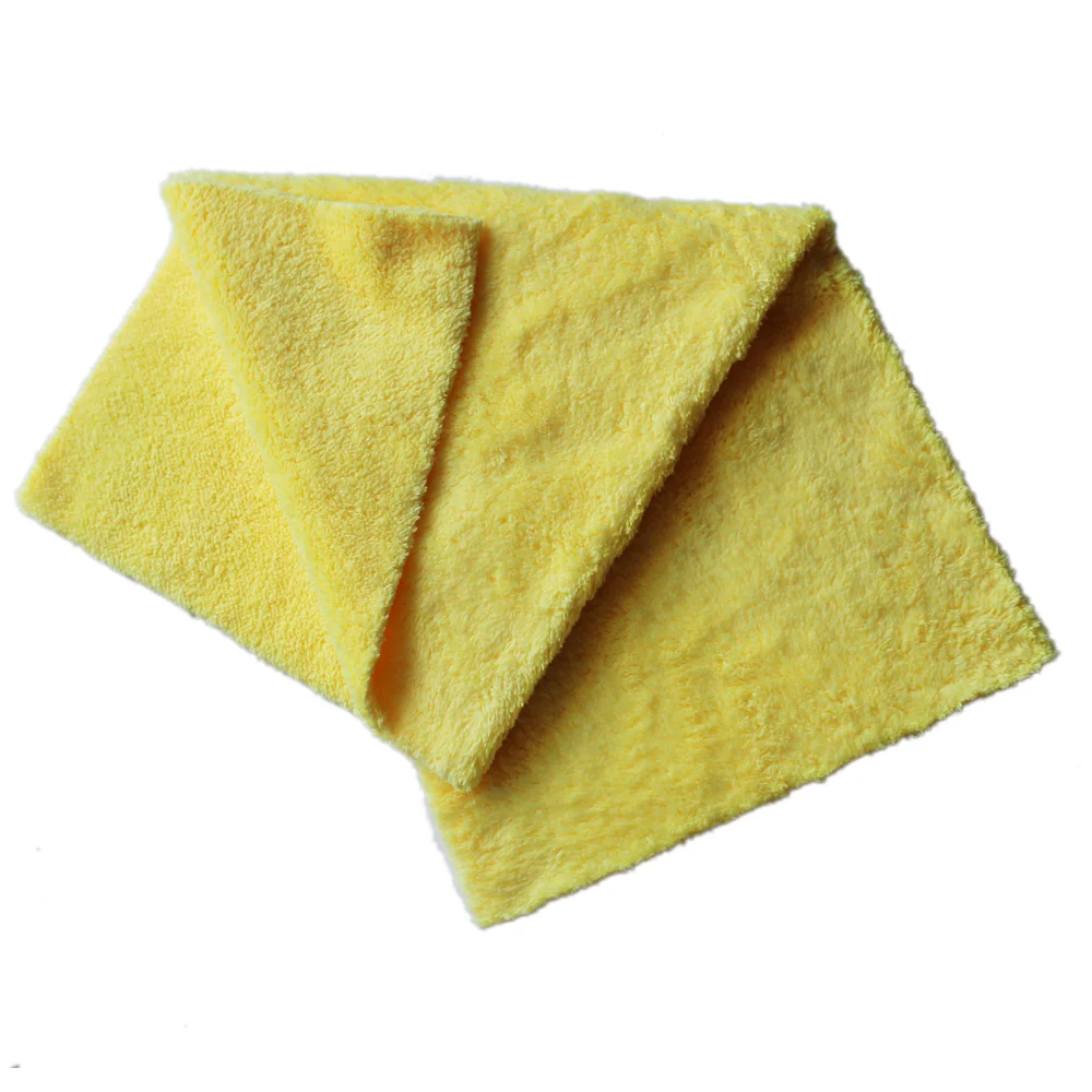 Premium 380gsm Edgeless Microfiber Cloth Car Cleaning Cloth Towel