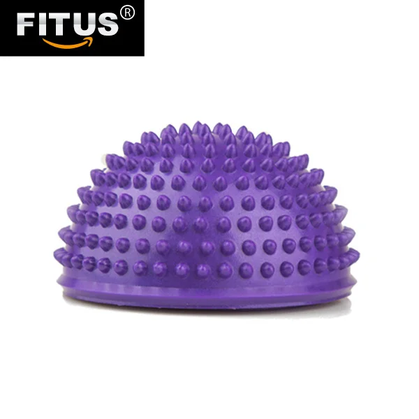 
FITUS PVC Inflatable Half Yoga Massage Ball Fitness Balance Exercise Stepping Stones Point Appliance Half Yoga Ball 