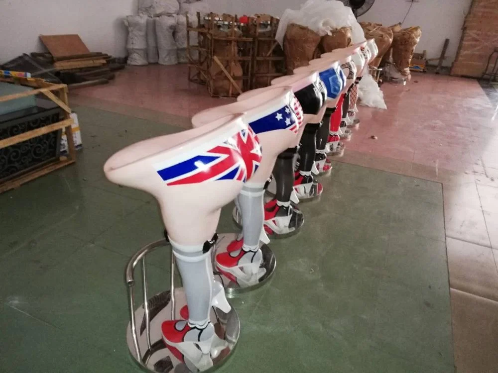 
Sex furniture Casino Cub Lounge Hotel Bar Custom Design Sexy Lady Bar Stool Hot Bar chairs Night Club sex chair 