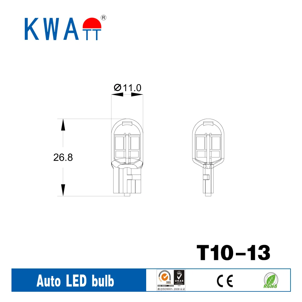 
12V 24V Canbus T10 2835SMD Auto Motorcycle Car LED bulb auto led interior reading indicator lights bulbs 