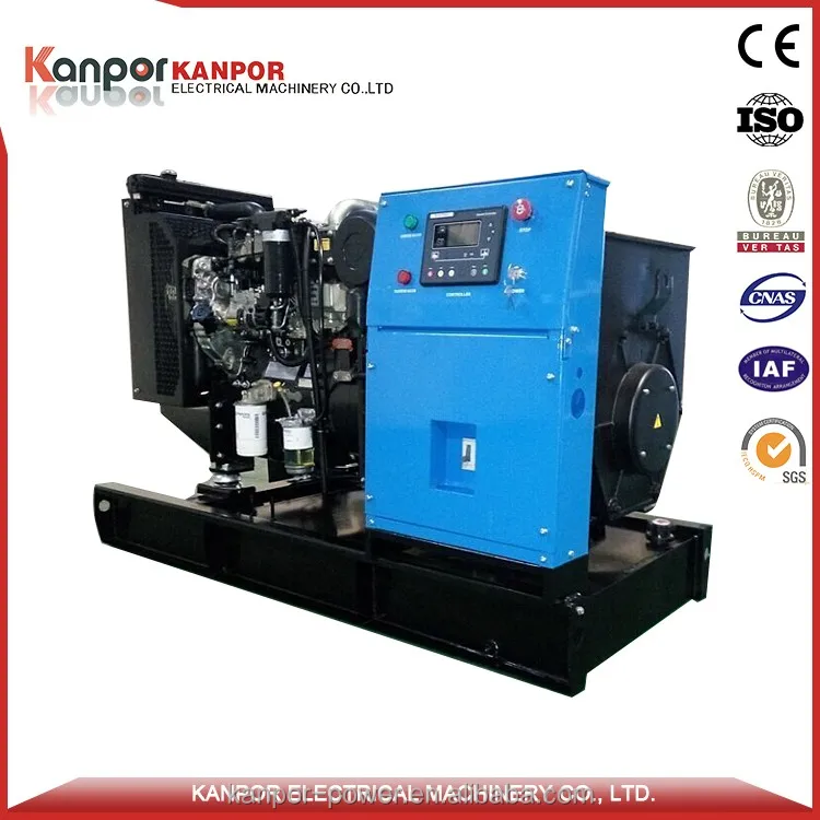 Kanpor с водяным охлаждением 1.496L 15 кВА 3 фазы генератора с ce & iso и bv