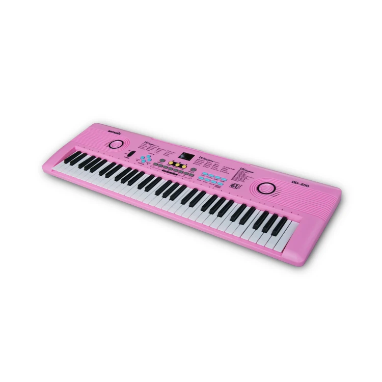 Hot Selling Popular Music Instrument  For Kids 61key Toys Electronic Organ For sale