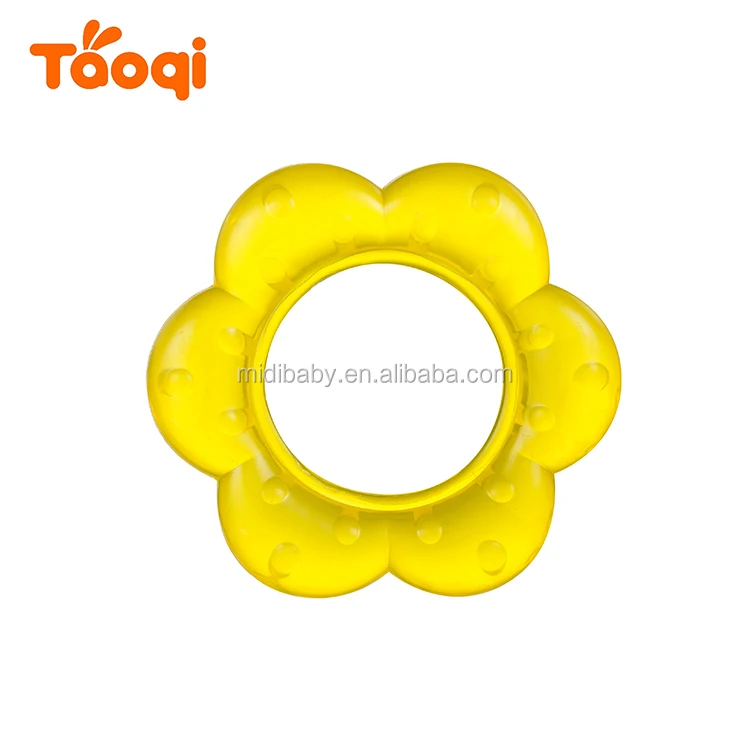 
animal shape EVA water filled baby teether 