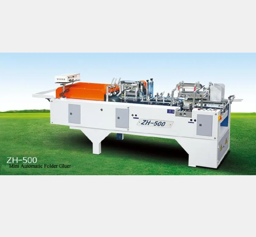 ZH-500 Mini Automatic carton box Folder Gluer machine