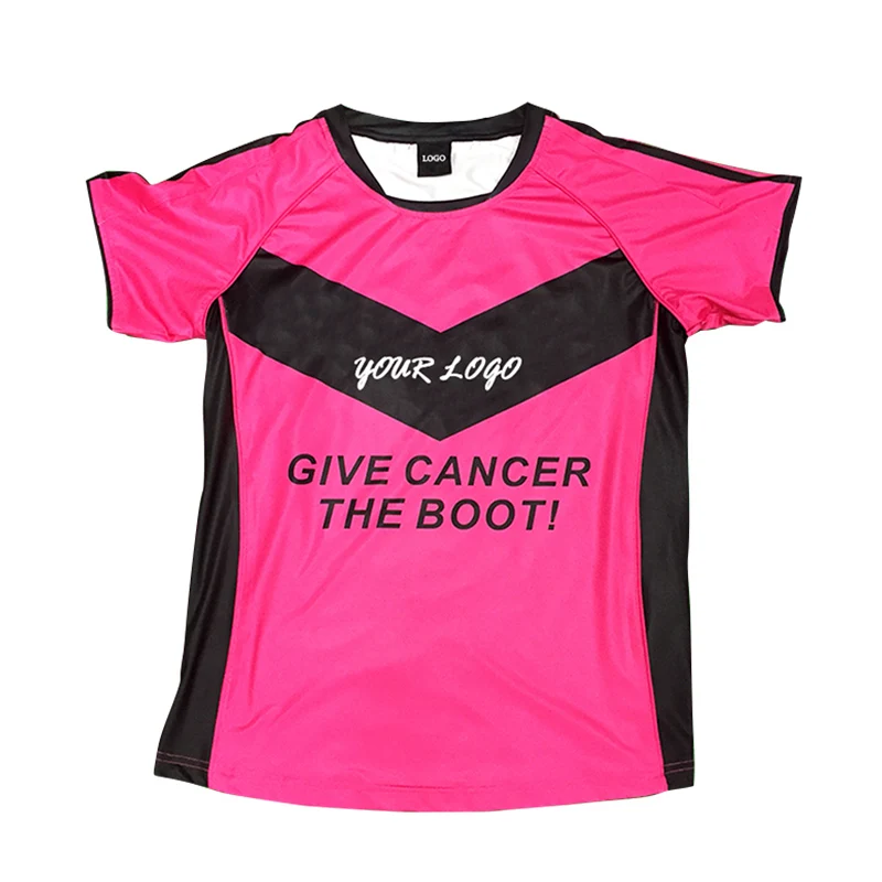 Wholesale Blank Soccer Jersey Custom pink Soccer Uniform