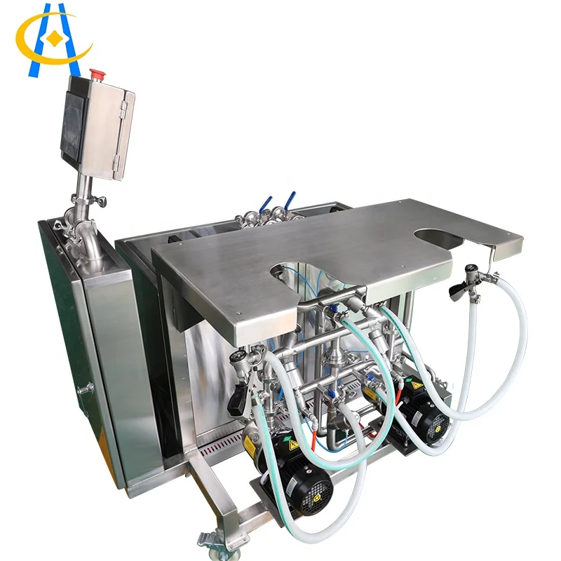 
2021 NEW Double station Semi-auto keg washing machine beer keg washer available in stock with low cost 