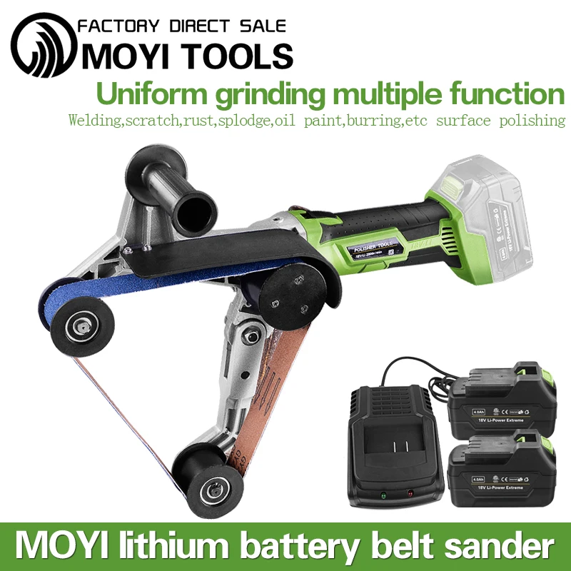 40*760mm Tube Belt Sander for Stainless Steel Pipe with Sanding Belts